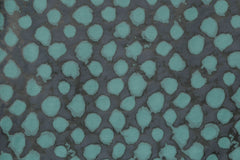 Aquatic Green Leaves Print Jacquard Fabric By The Yard