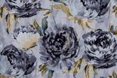 Midnight Garden Printed Velvet Fabric By The Yard