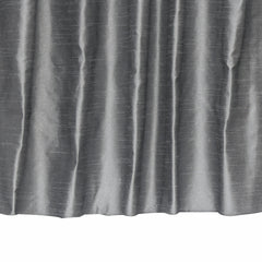 Pearl Silver Art Silk Curtain Panels