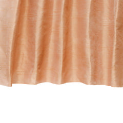 Melon Orange Art Silk Curtain Panels