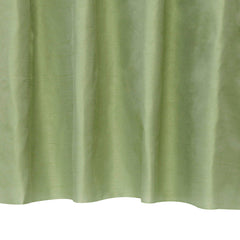 Light Green Art Silk Curtain Panels