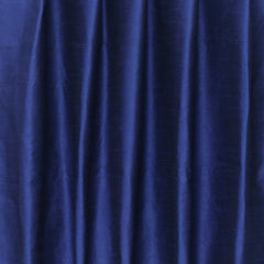Royal Blue Art Silk Curtain Panels