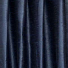Midnight Blue Art Silk Curtain Panels