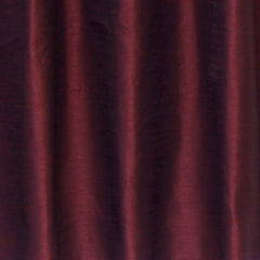 Dark Maroon Art Silk Curtain Panels