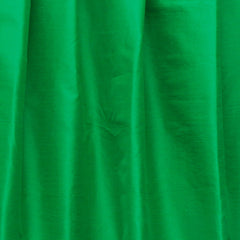 Emerald Green Art Silk Curtain Panels