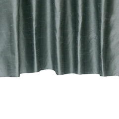 Smokey Green Art Silk Curtain Panels