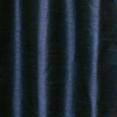 Navy Blue Art Silk Curtain Panels