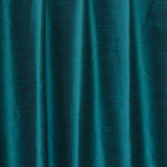 Peaock Greenish Blue Art Silk Curtain Panels