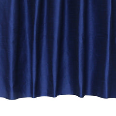 Royal Blue Art Silk Curtain Panels