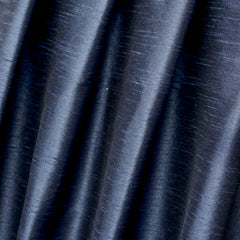 Midnight Blue Art Silk Curtain Panels