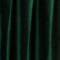 Bottle Green Art Silk Curtain Panels