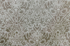 Damask Ornate Jacquard Fabric By The Yard