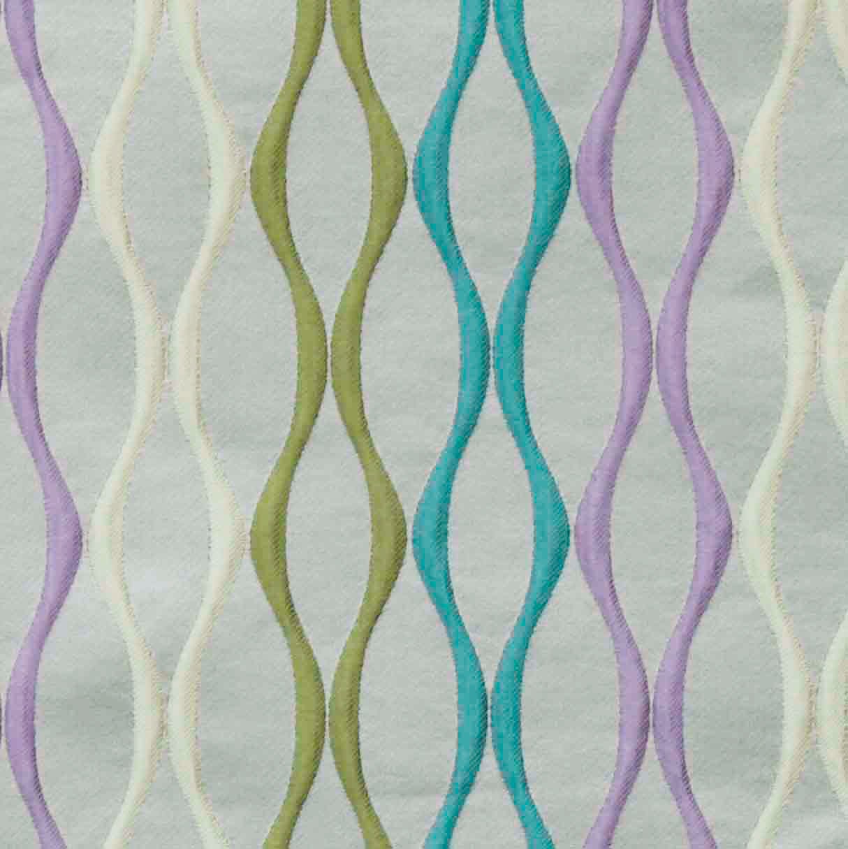 Multi Colored Jacquard Fabric By The Yard