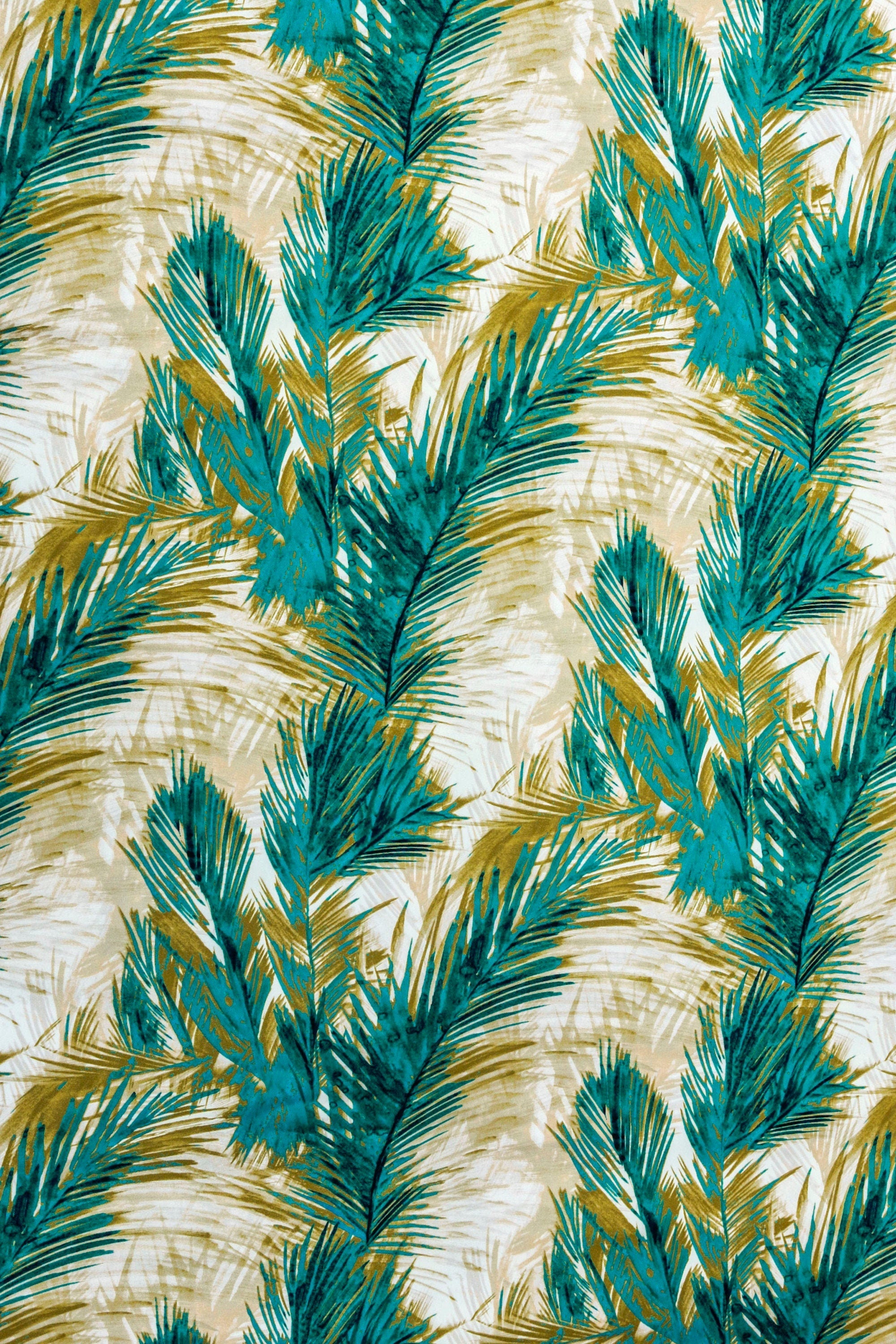 The Green Field Satin Fabric By The Yard
