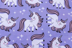 Unicorn Kids Cotton Fabric By The Yard