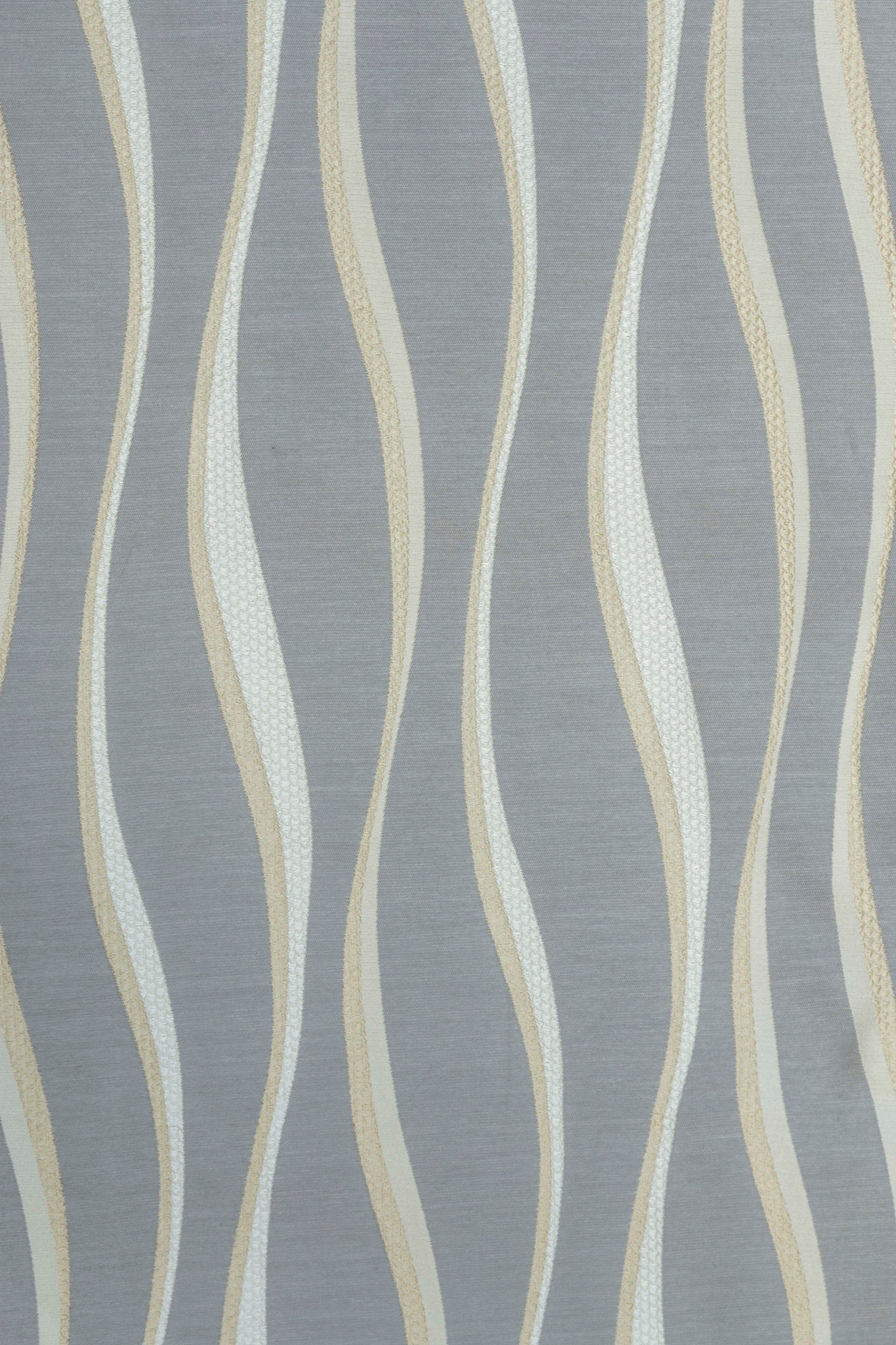Ivory And Gold Jacquard Fabric By The Yard