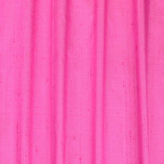 Bubblegum Pink Pure Silk Dupioni Curtain Panels