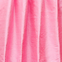 Light Pink Pure Silk Dupioni Curtain Panels