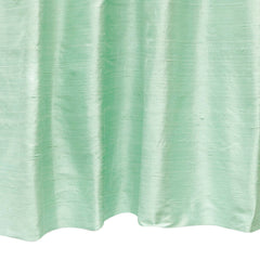 Mint Green Pure Silk Dupioni Curtain Panels