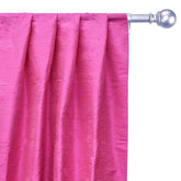 Bubblegum Pink Pure Silk Dupioni Curtain Panels