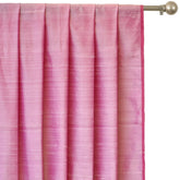 Light Pink Silk Dupioni Curtain Panels