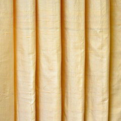 Light Gold Silk Dupioni Curtain Panels