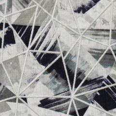 Abstract Triangles Cotton Fabric By The Yard