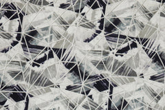 Abstract Triangles Cotton Fabric By The Yard