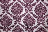 Purple Burntout Velvet Fabric By The Yard