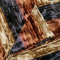 Ombre Crushed Velvet Fabric By The Yard