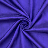 Bright Blue Silk Dupioni Fabric