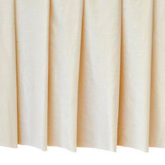 Cream Silk Dupioni Curtain Panels