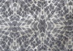 Gray Tie N Dye Jacquard Fabric By The Yard
