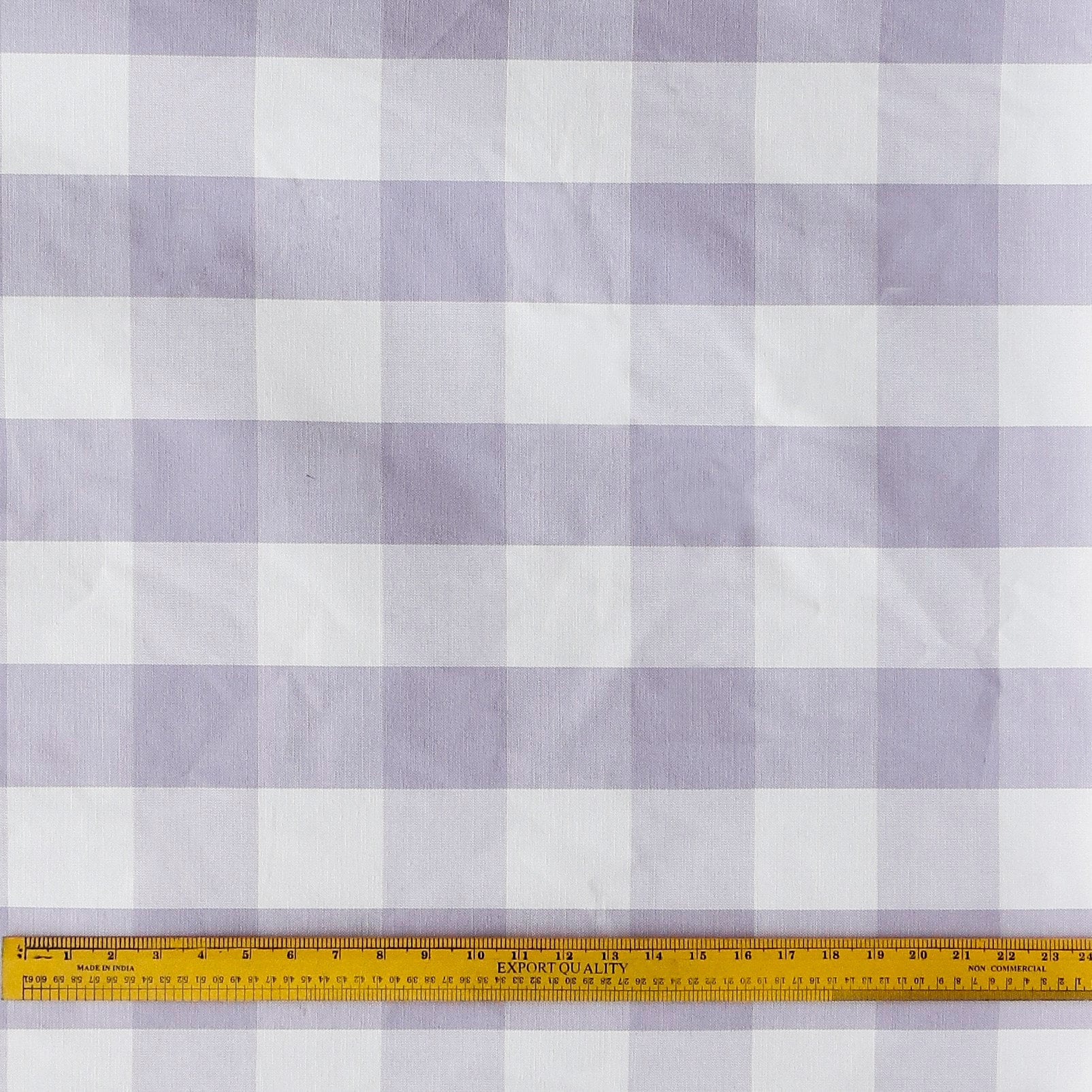 Light Purple And Ivory Cotton Fabric By The Yard