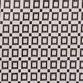 Brown Blocks Jacquard Velvet Fabric By The Yard