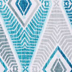 Blue Egyptian Cotton Fabric By The Yard