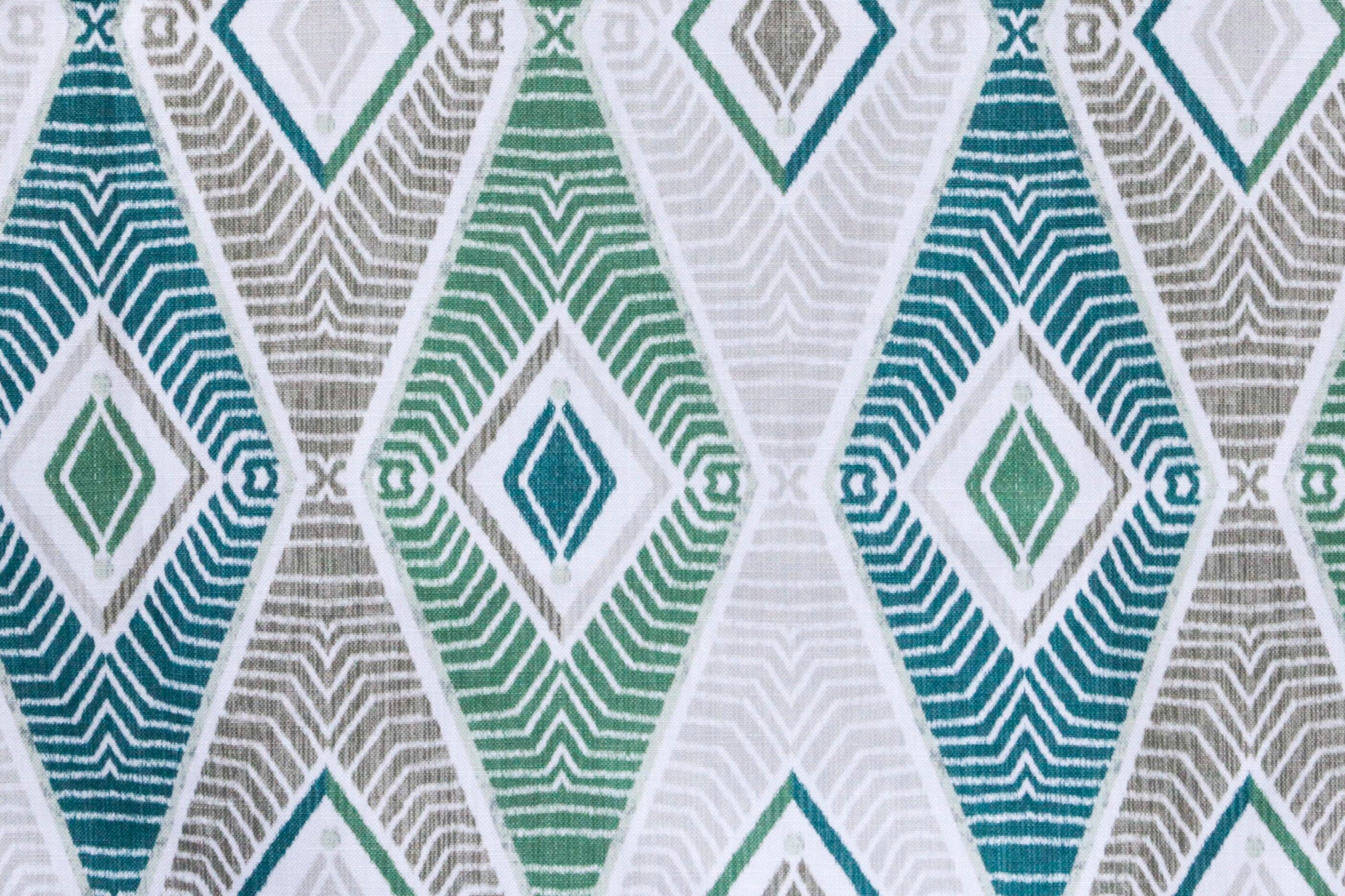 Green Egyptian Cotton Fabric By The Yard