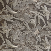 Brown Flower Woo Fabric By The Yard