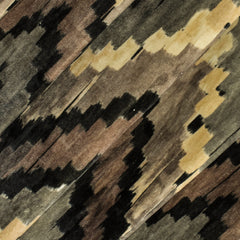 Beige And Brown Velvet Fabric By The Yard