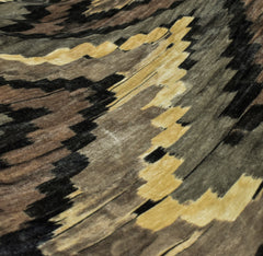 Beige And Brown Velvet Fabric By The Yard