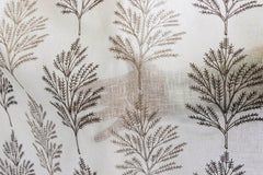 Fern Tree Sheer Fabric By The Yard