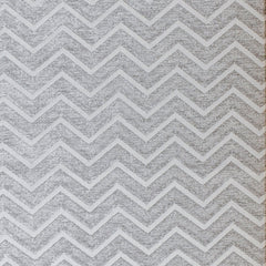 Silver Jacquard Velvet Fabric By The Yard