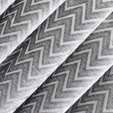 Silver Jacquard Velvet Fabric By The Yard