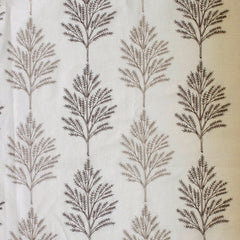 Fern Tree Sheer Fabric By The Yard