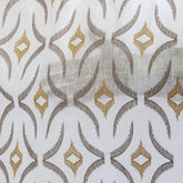 Mustard Sheer Fabric By The Yard