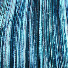 Aqua Swirls Velvet Fabric By The Yard