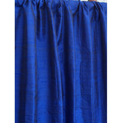Royal Blue Silk Dupioni Curtain Panels