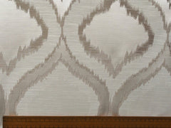 Ivory Cartouche Fabric By The Yard