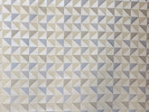 Light Gold Triangles Cototn Fabric By The Yard
