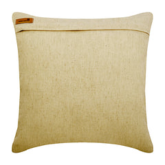 Jute Centric - Natural Beige Cotton Linen Throw Pillow Cover